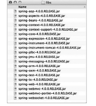 Spring框架由 20 个不同的模块组成